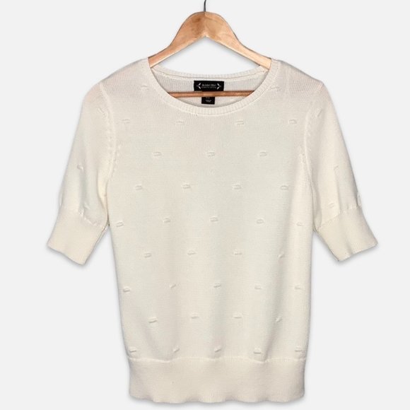 NANETTE by NANETTE LEPORE size M short sleeve pullover sweater - Picture 1 of 5